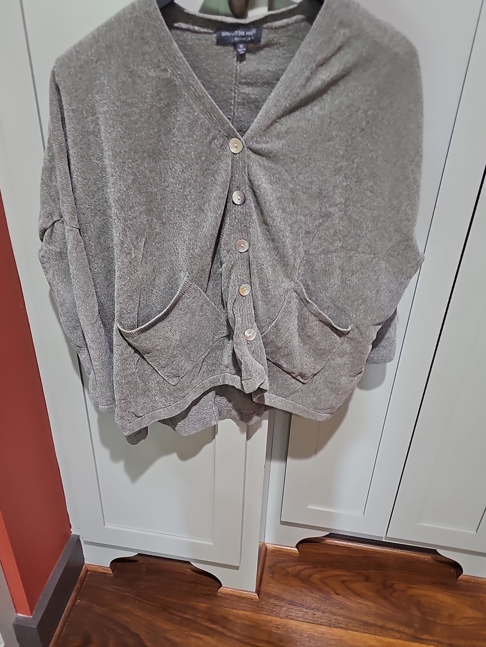 Barefoot Dreams Cozy Chic Oversized Button-Front V-Neck Cardigan